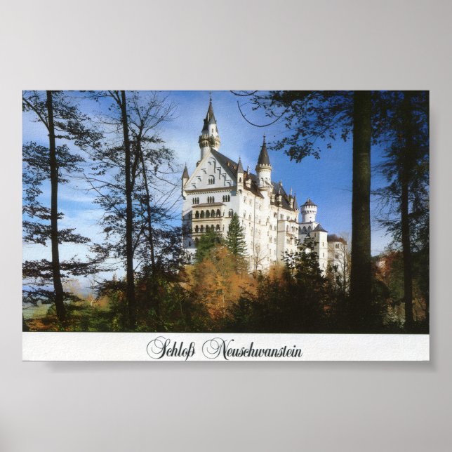 Neuschwanstein Poster (Framsidan)