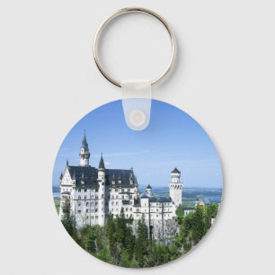 Neuschwanstein slott Bayern Nyckelring