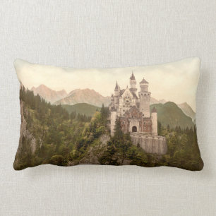 Neuschwanstein slott, Bayern, Tyskland Lumbarkudde