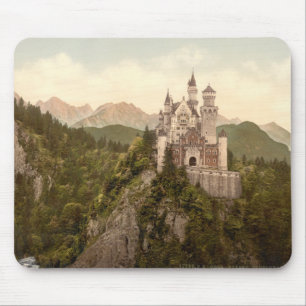 Neuschwanstein slott, Bayern, Tyskland Musmatta
