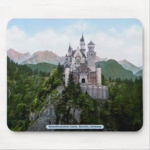 Neuschwanstein slott, Bayern, Tyskland Musmatta