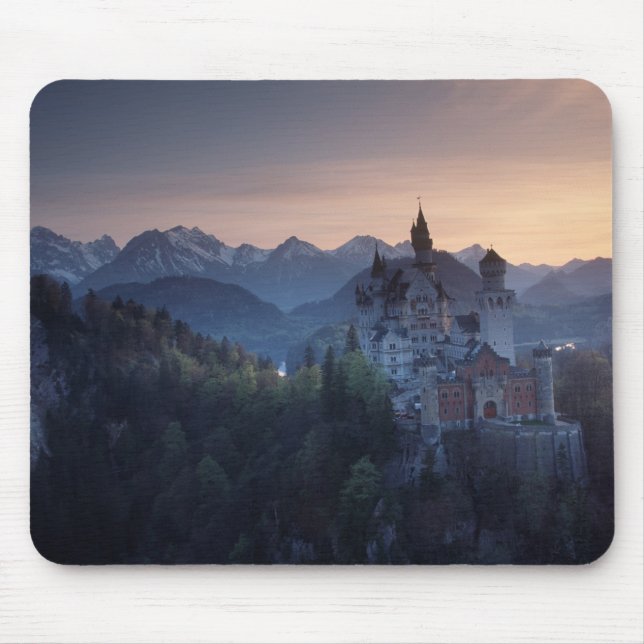 Neuschwanstein slott, byggt sent 1800-tal av musmatta (Framsidan)