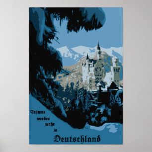 Neuschwanstein slott poster