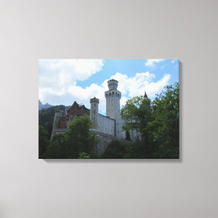 Neuschwanstein slott - Tyskland Canvastryck