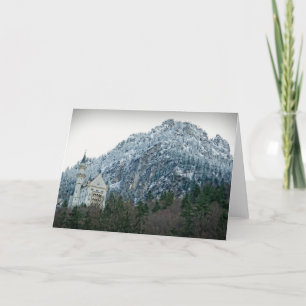 Neuschwanstein slott - Tyskland - hälsningkort Kort