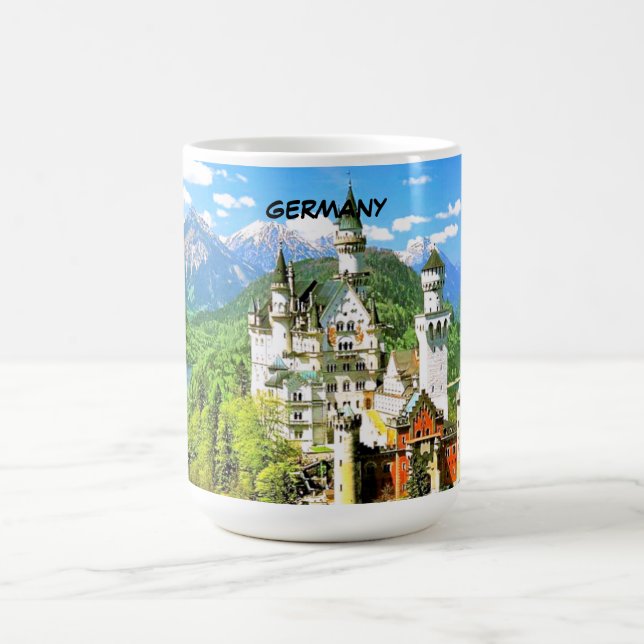 NEUSCHWANSTEIN SLOTT, TYSKLAND KAFFEMUGG (Center)
