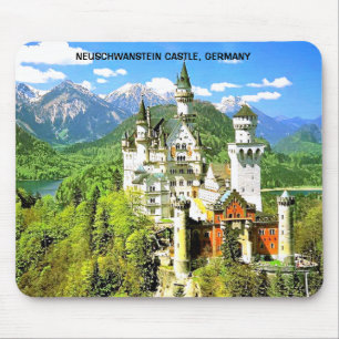 NEUSCHWANSTEIN SLOTT, TYSKLAND MUSMATTA