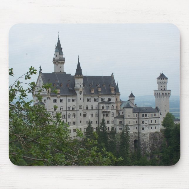 Neuschwanstein slott, Tyskland Musmatta (Framsidan)