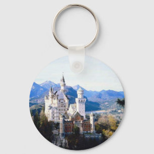 Neuschwanstein slottTyskland Nyckelring