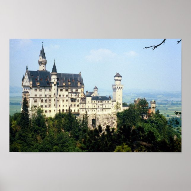 Neuschwanstein, Tyskland Poster (Framsidan)