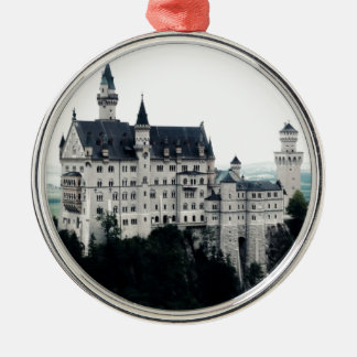 Neuschwansteins slott julgransprydnad metall
