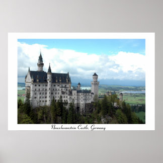 Neuschwanstien Castle i Bayern Poster