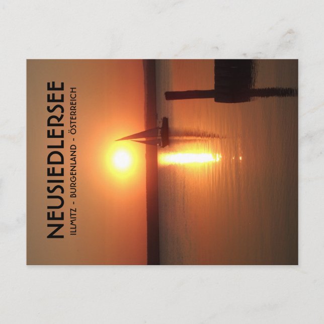 Neusiedlersee 001 vykort (Framsida)