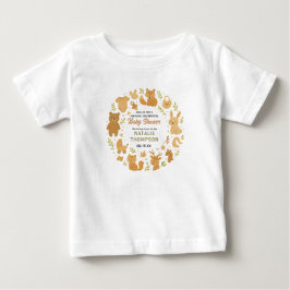Neutral Baby Boy Shower | Cute Safari Animal T Shirt