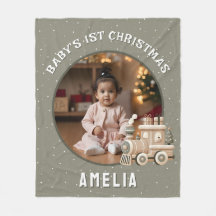 Neutral Baby’s 1st Christmas Train Minnessmycke Fo