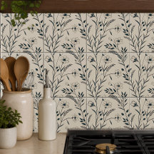 Neutral Boho Botanisk