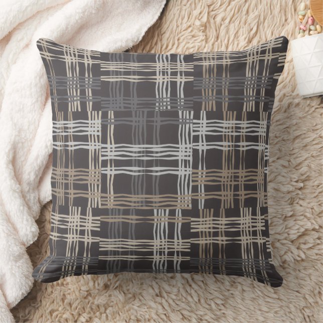 Neutral Brun Kuddthrow Pillow -> Neutral Brun Kast Kudde (Filt)