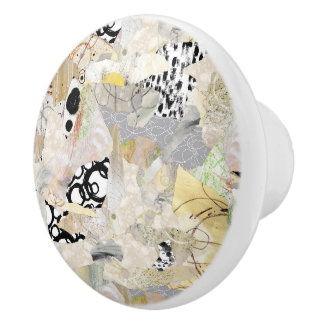 Neutral Elegant Abstrakt Kollaschedesign Knopp