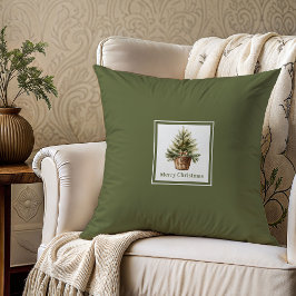 Neutral Family Pillow Christmas Gift Idea Kudde
