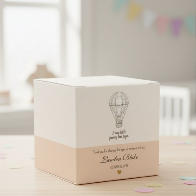 Neutral Gift Boxes for Baby Shower, Elegant Presentaskar (Skapare uppladdad)