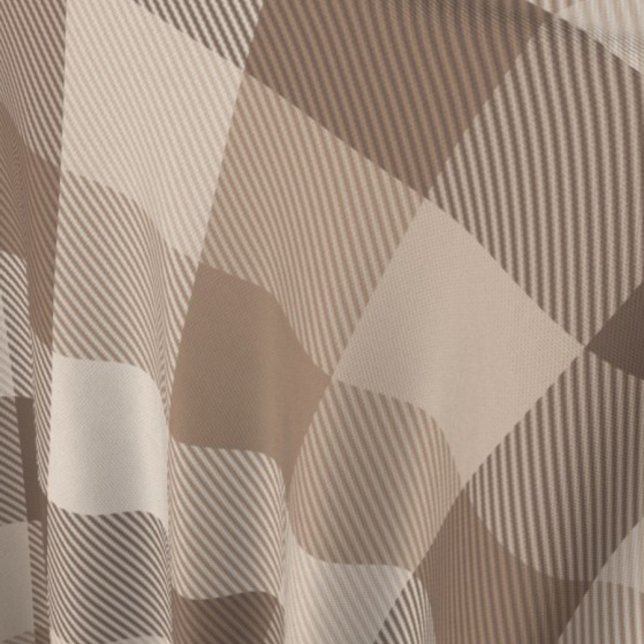 Neutral jordbrun gingham carreau rutnät  tyg (Skapare uppladdad)