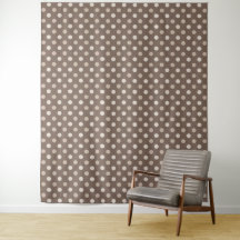 Neutral jordbrun prickig design