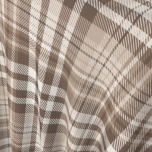 Neutral jordton Rutig Tartan Design  Tyg