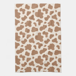 Neutral ko-print Western cowboy beige brun Kökshandduk