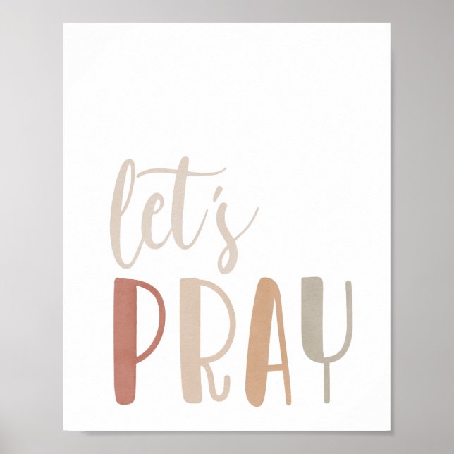 Neutral Lek Let's Play Tryck, UTSKRIFTBAR Väggkons Poster (Framsidan)