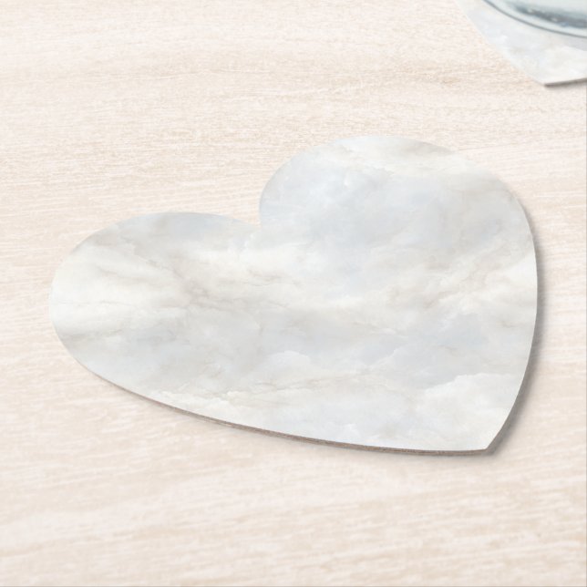 Neutral Marble Design Underlägg Papper (Vinklad)