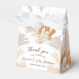 Neutral Pampas Bebis Shower Presentaskar