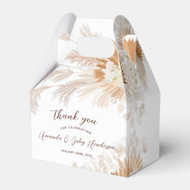 Neutral Pampas Bebis Shower Presentaskar