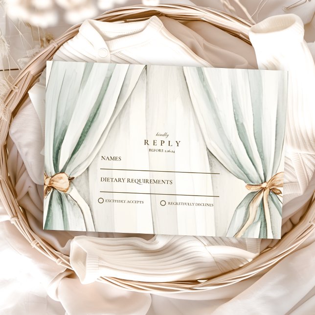 Neutral Party Baby Shower OSA Kort (Skapare uppladdad)