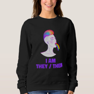 Neutral Rainbow Pride Genderless - Non Binary Gend T Shirt