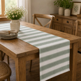 Neutral Rustik Mjuk Grön Rand Farmhouse Stuga