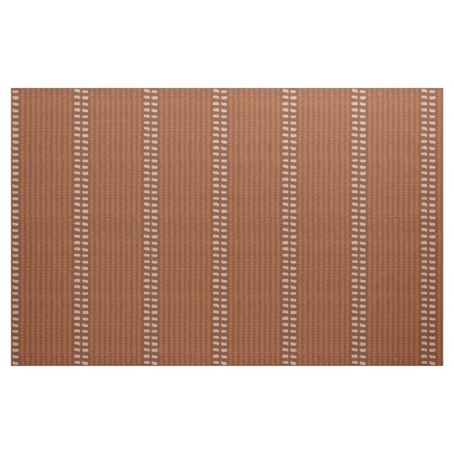 Neutral rustik terrakotta marockansk ikatmatta  tyg (Fat Quarter)