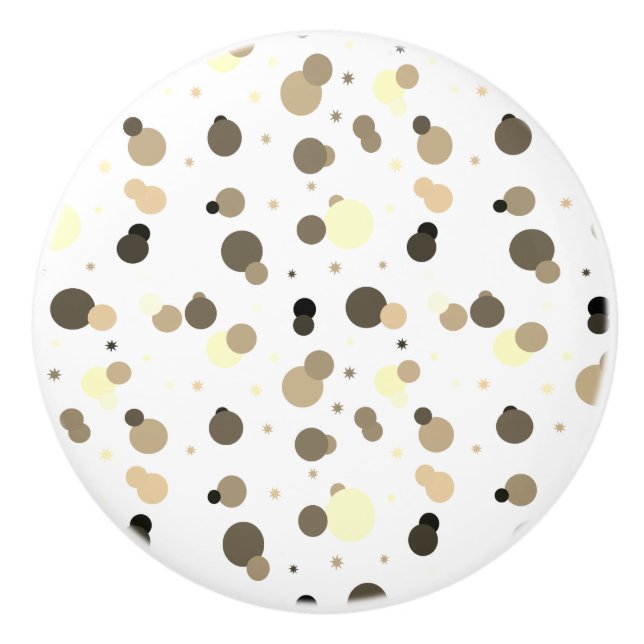 Neutral Splatter Drawer Pulls Knopp (Framsidan)