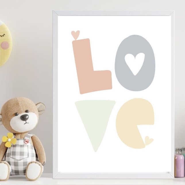 Neutral stars in children's room poster (Skapare uppladdad)
