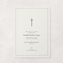 Neutral Stendoppsreligiös Minimal Kors Dop