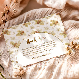 Neutral Woodland Wild One Birthday Tack Kort