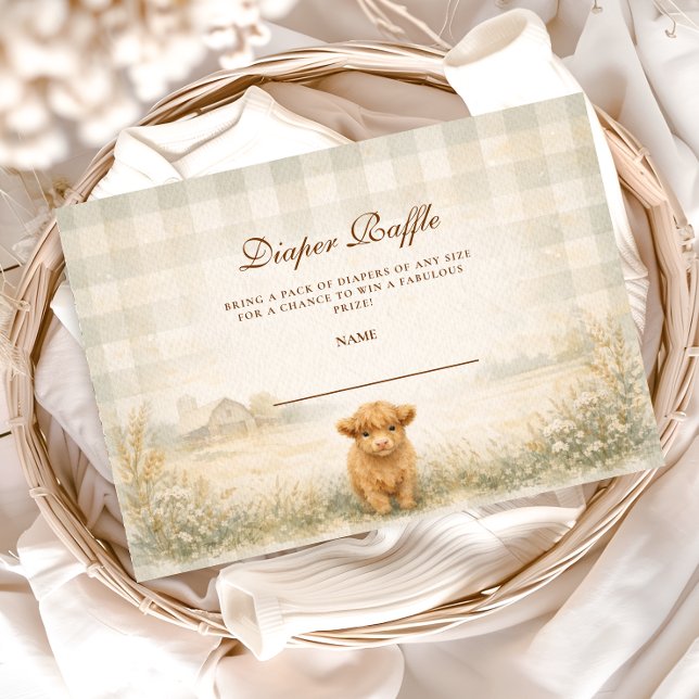 Neutrala Farm Vänner Blöja Lotteri Tilläggskort (Skapare uppladdad)