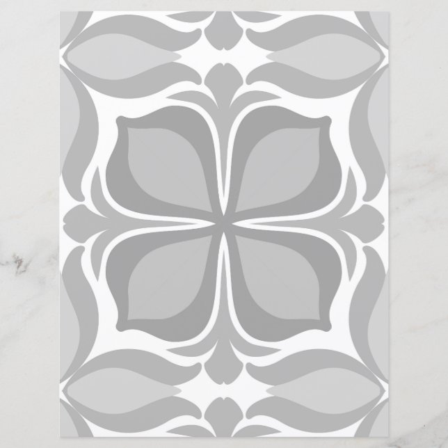 Neutrala geometriska plattor (Framsida)