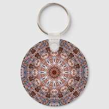 Neutrala toner Mandala-motiv