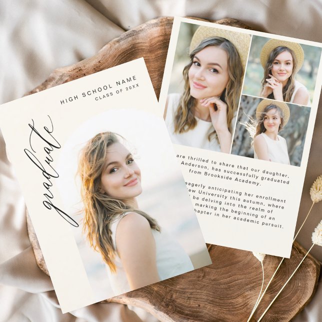 Neutralt Arch Student Simple Photo Studenten Meddelande (Skapare uppladdad)