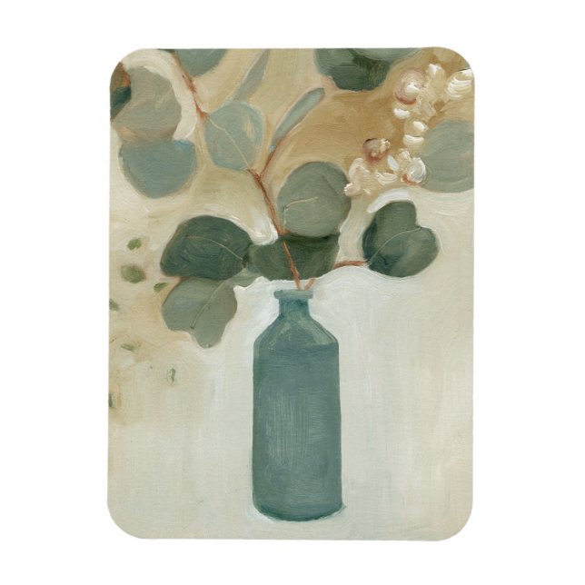 Neutralt Arrangemang - Grey i Vas Magnet (Vertikal)