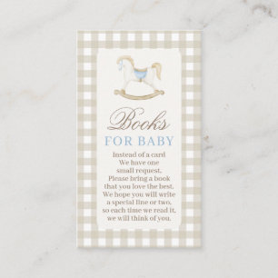 Neutralt Baby Shower Bokar för Baby-kort Tilläggskort