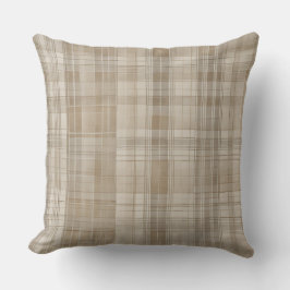 Neutralt Beige Tan Farmhouse Play Kudde