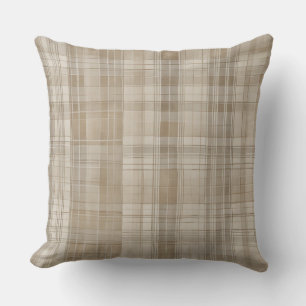 Neutralt Beige Tan Farmhouse Play Kudde