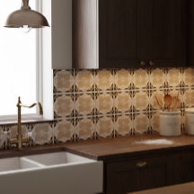 Neutralt Black and Beige Intricate