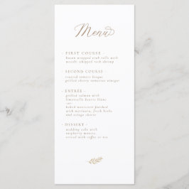 Neutralt Boho Baby Shower Meny